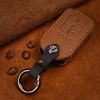 Leather Smart Remote Car Key Case Cover For Honda Vezel City Civic Jazz Brv Br-V Hrv Key Case  2Btn Car Accessories
