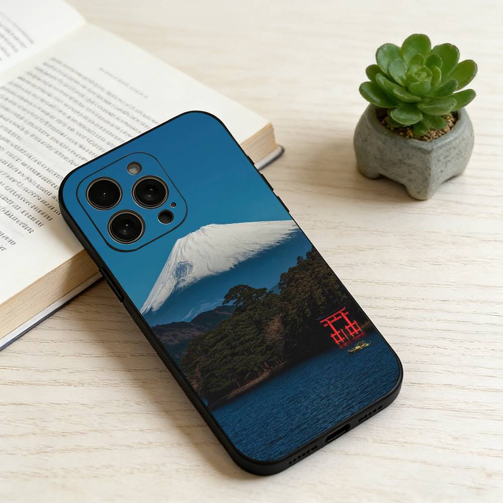 

Mount Fuji, Japan Phone Case Silicone Soft For IPhone 17 16 15 14 13 12 11 X XR Plus Pro Max Plus iPhone15pro