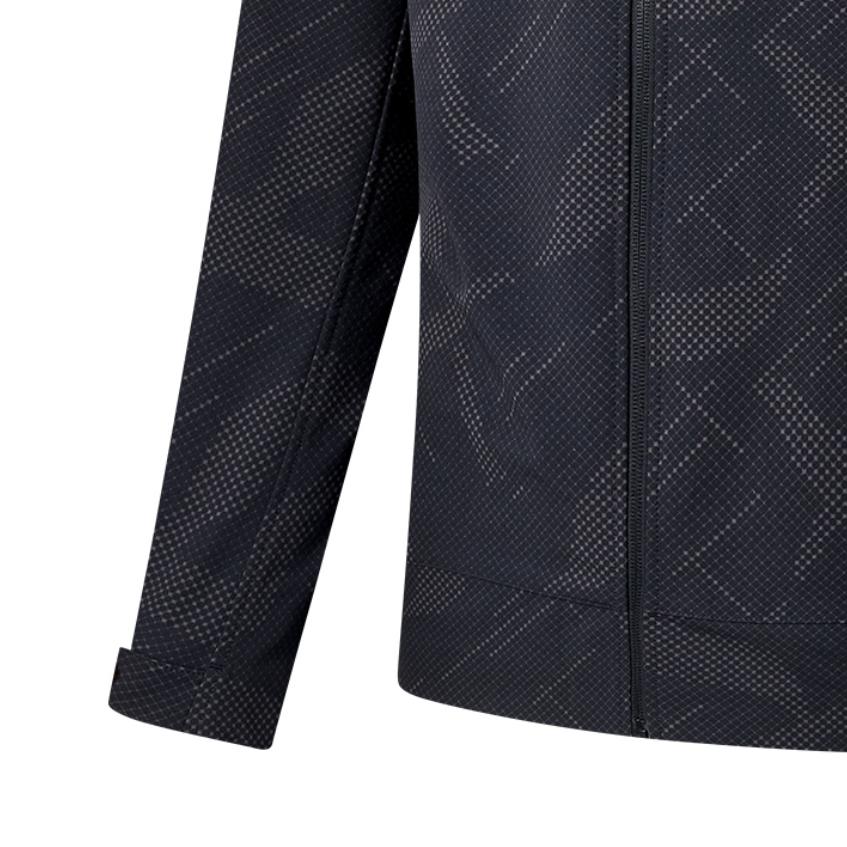 Saucony Sports Lifestyle Series Hooded Loose Fit Zipper Design Raglan Long Sleeve Jacket Men Jacket Black Gray SC2249016A-PR112