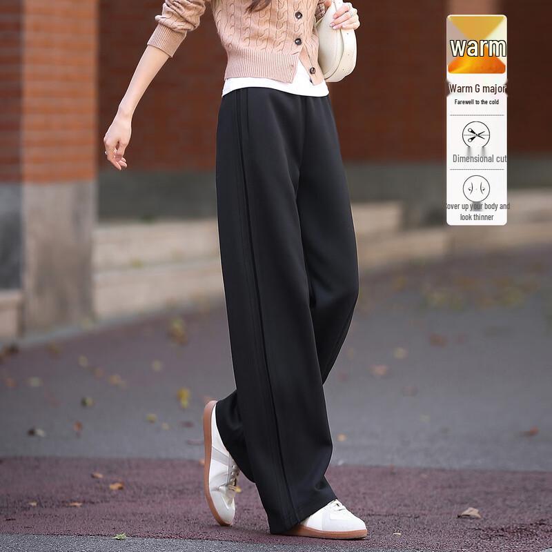 

Demana Women s Smart Warmth High-Waist Casual Trousers S