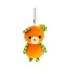 Shinada Drop Stuffed Bear (with Ball Chain) Orange