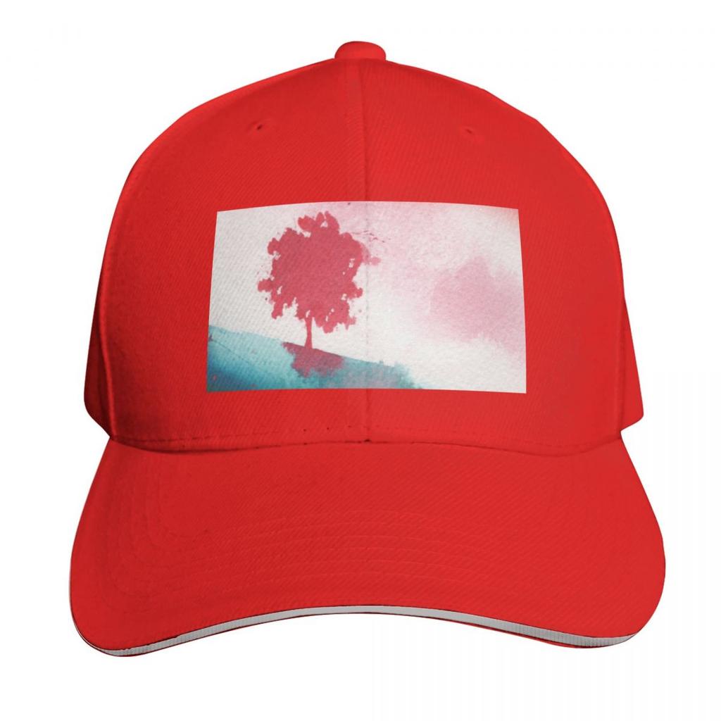Pink tree prairie Baseball Cap Luxury Unisex cap luxury caps hats on offer F Boy Womens
