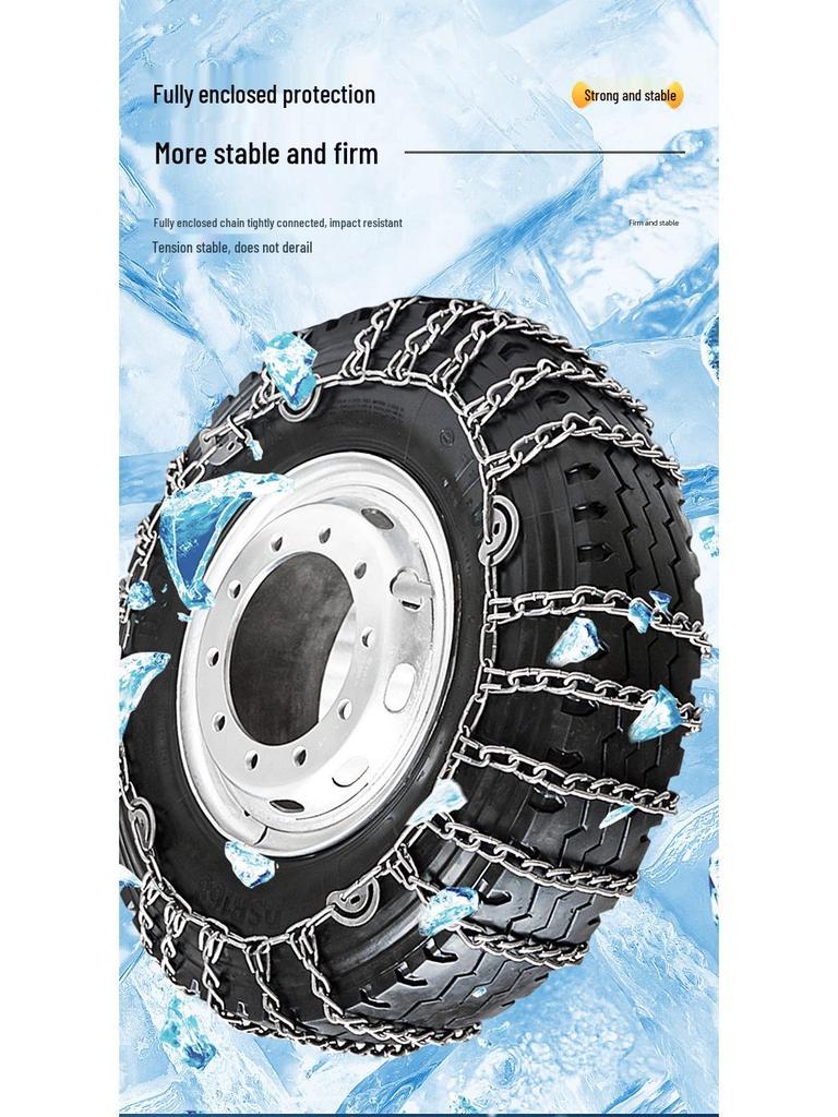 Thickened Snow Chains for Dongfeng, FAW, Sinotruk, Jiangling, Yuejin Trucks