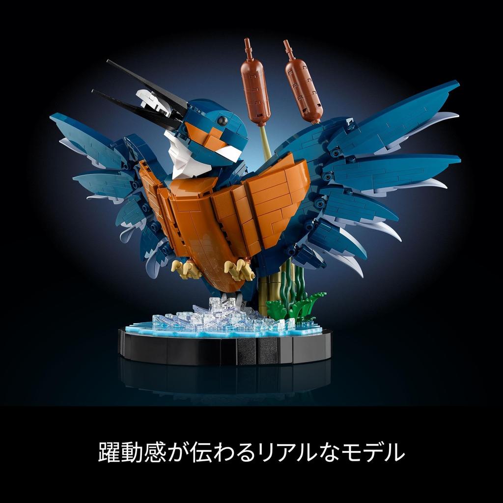 LEGO Icon Kingfisher Toy Present Birthday Block Christmas Men Women Interior Stylish Animal Creature 10331