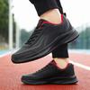 Foreign Trade Xiyin Large Size Lightweight Soft Sole Men's Sneakers Leather Surface Waterproof Casual Running Shoes Men's Shoes Spot