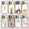 Cut Drawings Black Matte Phone Case For iPhone 17,16,15,14,13,12,13,12,11 Pro Max Plus Mini XS XR Silicone Soft Back Cover