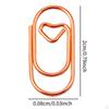 100 Pieces Paper Clips Notes Classified Metal Multifunction Vintage Style Paperclips Office