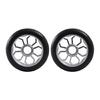 2lots Durability Skating Wheel Fashion Flashing Wheel Silents Flashing Wheel Kids' Scooters Replacement