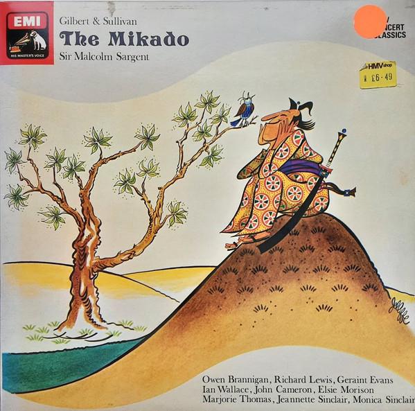 

LP Record GILBERT SULLIVAN PRO ARTE ORCHE The Mikado SXLP30191 His Masters Vo 1976 UK Classical Used
