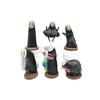 Spirited No Away Face Man Multiple Posture Models Desktop Decor Ornament Set