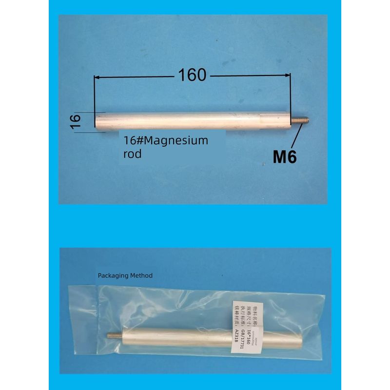 Electric Water Heater Universal Accessories Inner Tank High Corrosion Protection High-Purity Magnesium Rod In Stock New Product Promotion