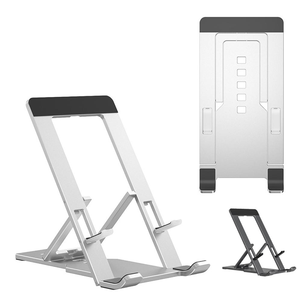 Suport de Telefon din Aluminiu Portabil Pliabil Suport de Birou pentru Telefon Mobil Phablet