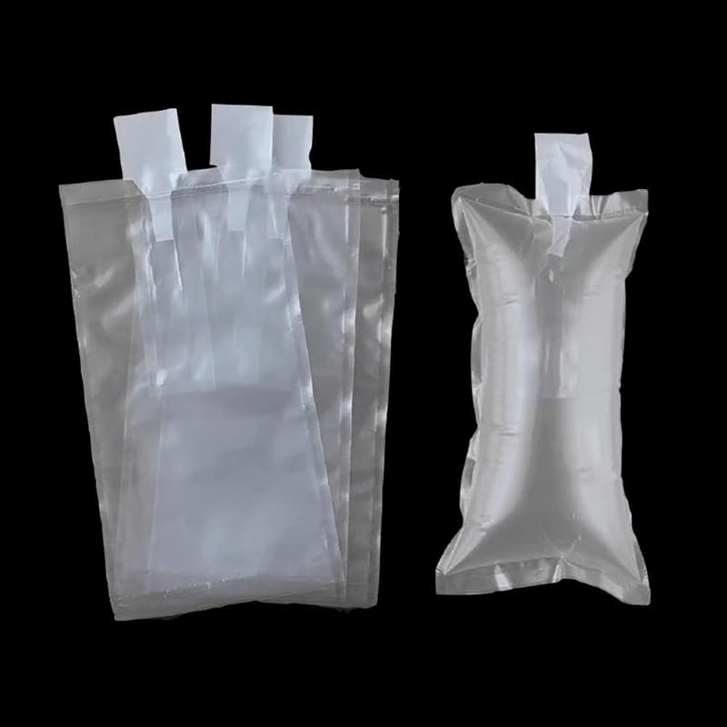 100 Pack,Free Hand Pump AIR PAKPRO 3.9x5.9inch Clear Plastic Inflatable Air Packaging Bags Air Pillows Air Cushions Buffer Bags Void Fill Cushioning