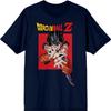 Dragon Ball Z Goku Herren Marineblau Grafik-T-Shirt