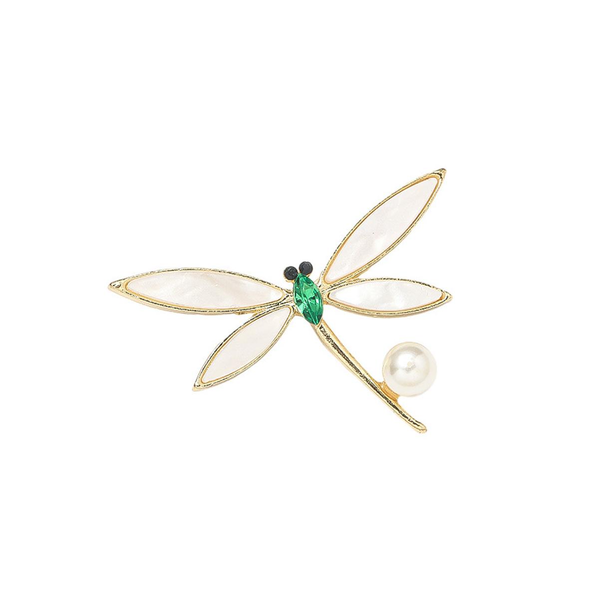 1Pc Artistic Exquisite Dragonfly Brooch Cute Creative Insect Pin Fashion Unique Jewelry Accessories Party Birthday Festival Gift