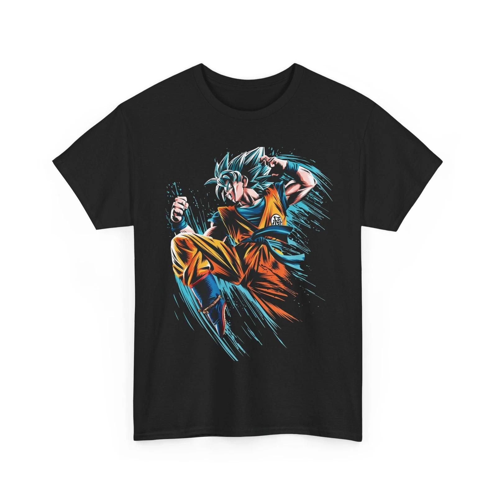 

Dragon Ball Son Goku Anime Men Women Summer T-shirt Oversized Harajuku Oversized Retro Short-sleeved Casual and Comfortable Y2k 4XL