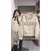 Womens Turn-down Collar Jacket Solid Color Loose Fit Long Sleeve Casual Outerwear
