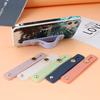 Wrist Band Hand Band Finger Grip Mobile Phone Holder Stand Push Pull Universal Plain Color Phone Socket Holder for iPhone Xiaomi