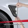 CRT1 2Pcs Car Side Leafboard Vent Air Sticker Flank Fender Auto Accessories For Mercedes Benz C180 C200 C260 C300 W108 W124 W126 W140