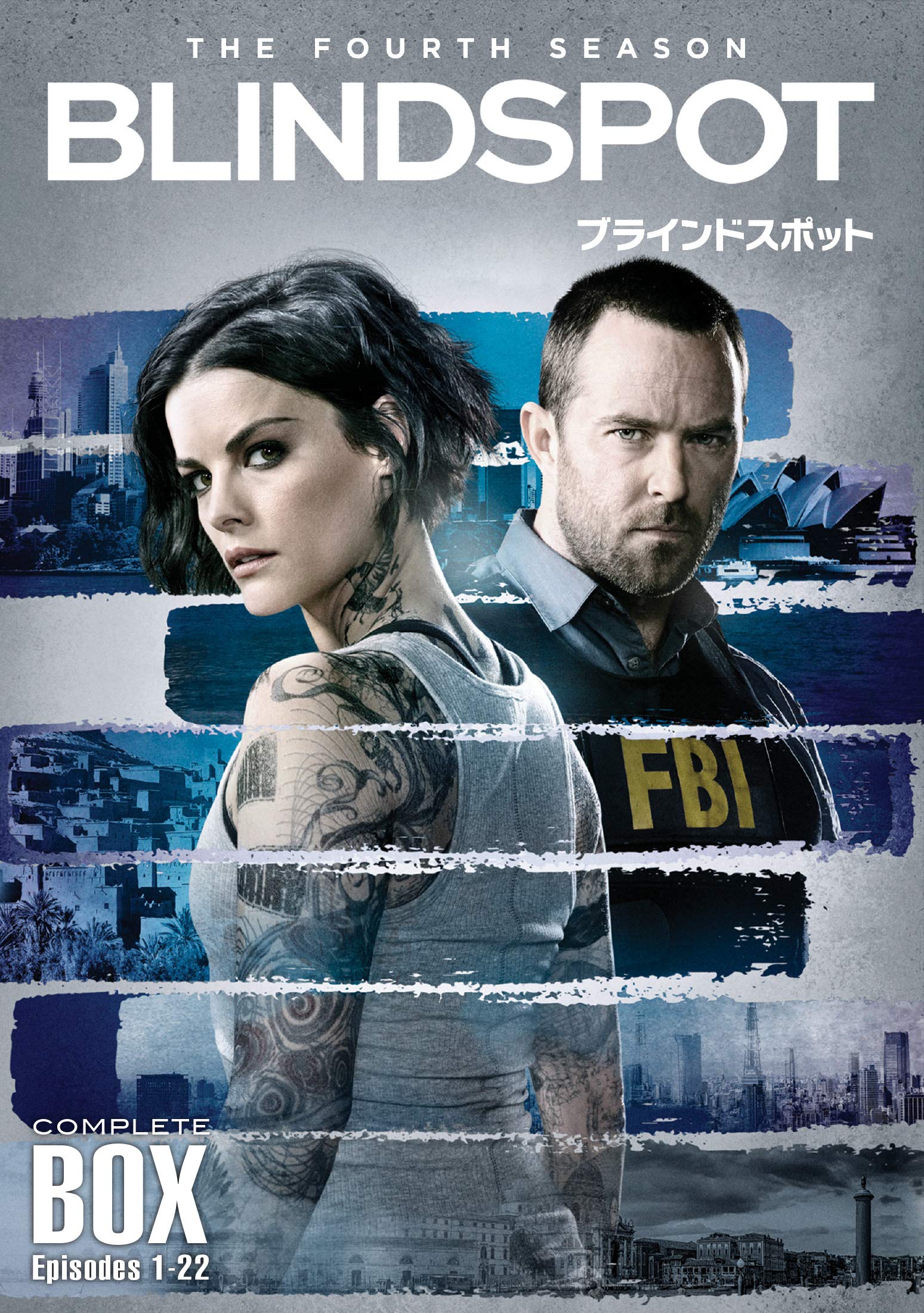 

Blindspot 4th Season DVD Complete Box Set 4 (Episodes 1-22, Discs)