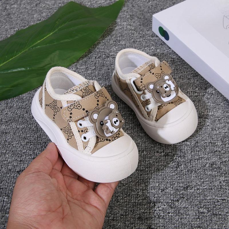 

Canvas Shoes, Boy s Casual Shoes, Versatile Soft-soled Simple Shoes 24 хакі