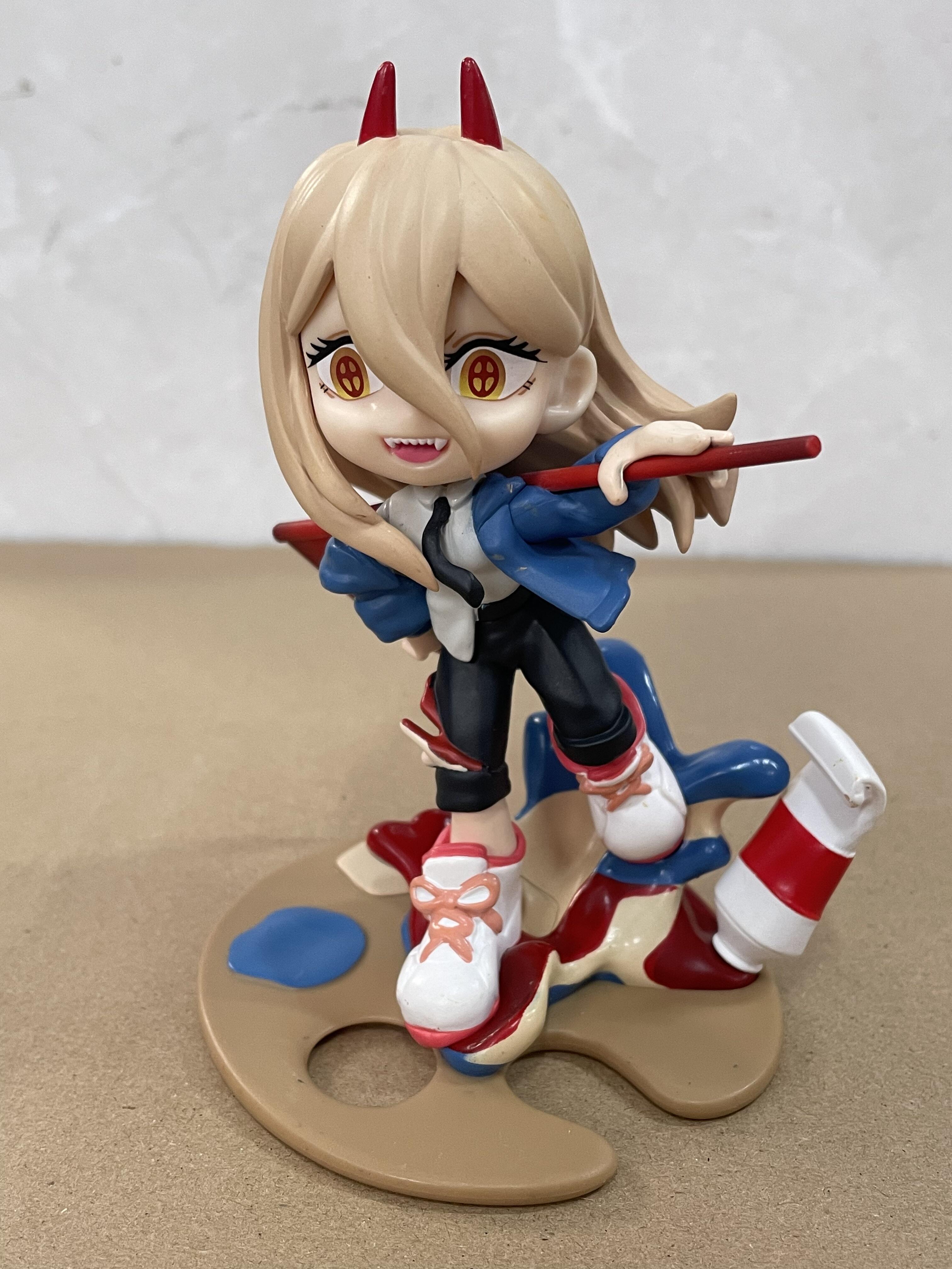 

Bushiroad PalVerse Authentic Loose Item Chainsaw Man Power Chibi Figure Anime Collectible Desktop Decor Ornament For Anime Fans no box