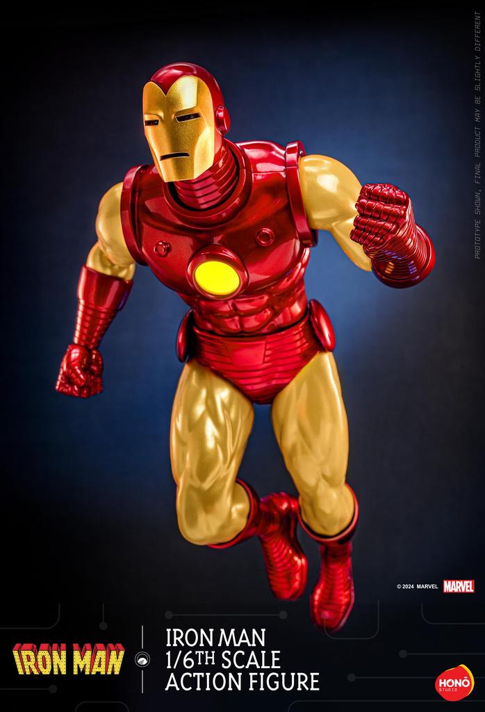 Honoo Studio Marvel Comics Iron Man Scale Figure 1/6