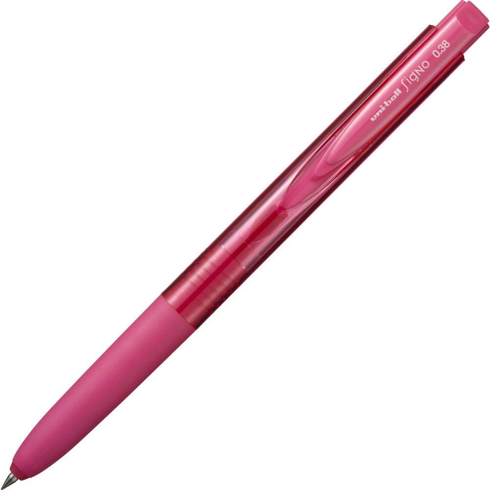 

Mitsubishi Pencil Gel Ballpoint Signo Baby 10 Pen, RT1, 0.38mm, Pink, Pens, UMN15538.68