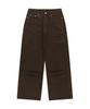 AAKAM Needlework Wave Cotton Pants (Brown)