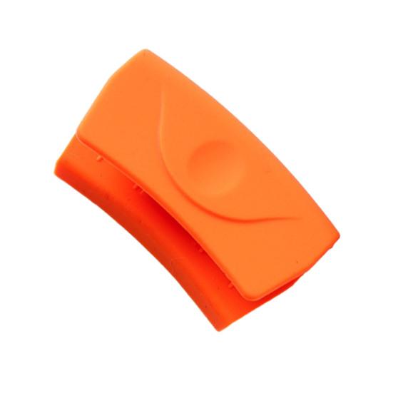 1 pár silikonových držadel pro asistenci Horké rukojeti pánve Protiskluzové žáruvzdorné rukávy na rukojeti hrnců pro smaltované pánve litinové pánve