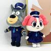 Sheriff Labrador Plush Toys Cartoon Animation Dog Dolls Cute Soft Stuffed for Kids Birthday Christmas Gifts