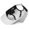 New Era 9TWENTY Adjustable Unstructured Solid Color White Cap, (Used),