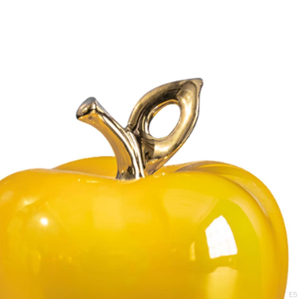 Statue Ornament Art Crafts Decorative Fruit Sculpture Porcelain for TV Stand Office Halloween