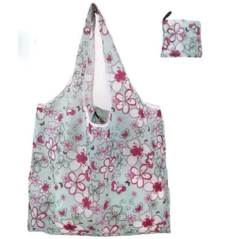 Geantă de cumpărături mare, pliabilă, cu model de flori de pisică, pentru femei, lavabilă, imprimeu leopard, reutilizabilă, ușor de transportat, genți de mână.