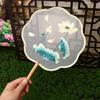 Handheld Chinese Style Fan Chinese Style Silk Fan Classical Embroidery Fan  Photography Prop
