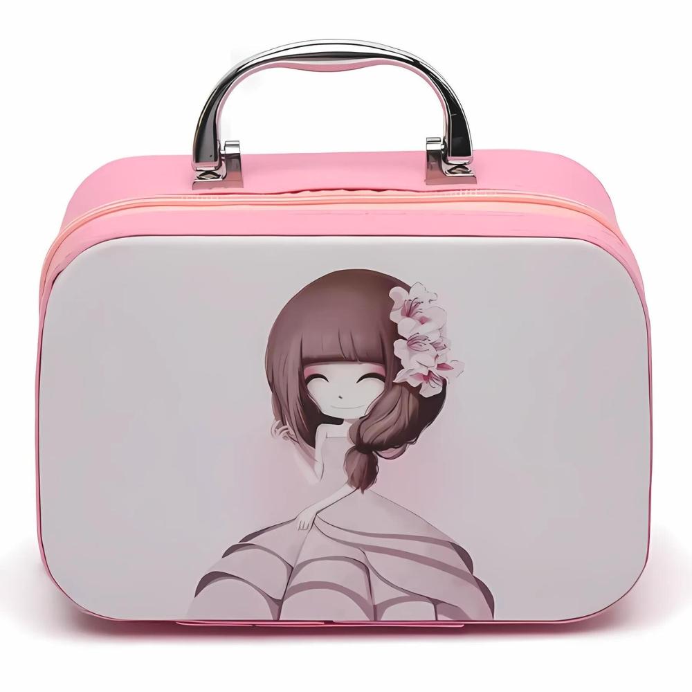 Makeup kit nail lamp gift for children girls 10 years old