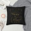 Goblincore Aesthetic Dark Academia Cottagecore Mushroom Square Pillow Covers Car Cushion Case Cute Decorative Throw Pillow Case