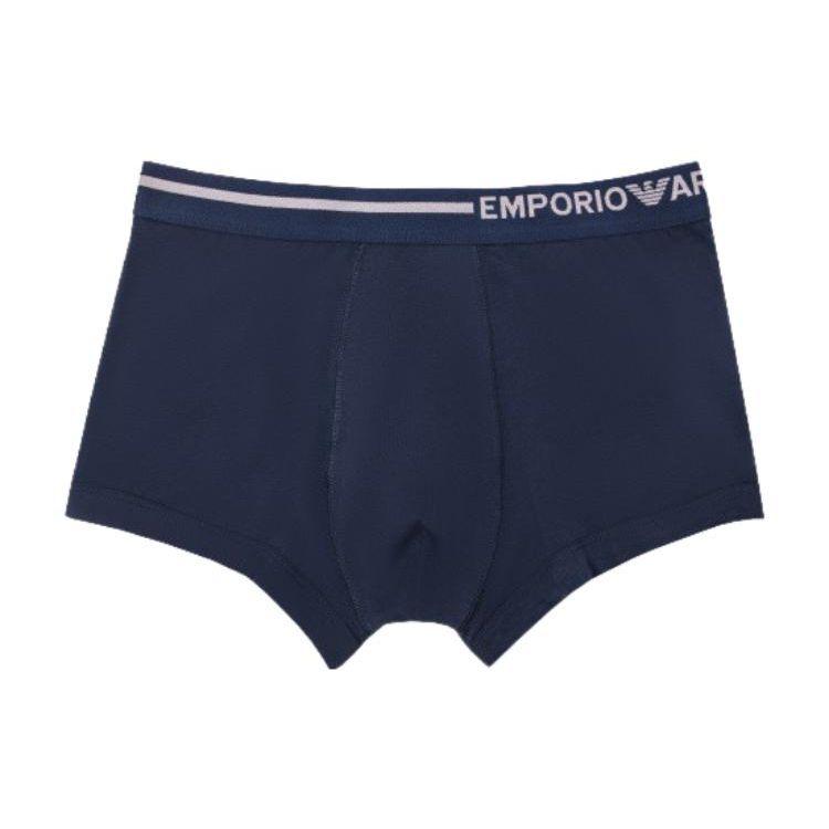 

Emporio Armani FW23 Letter Logo Striped Pattern Boxer Shorts Men underwear Navy-Blue 111389-3F523-00135 L