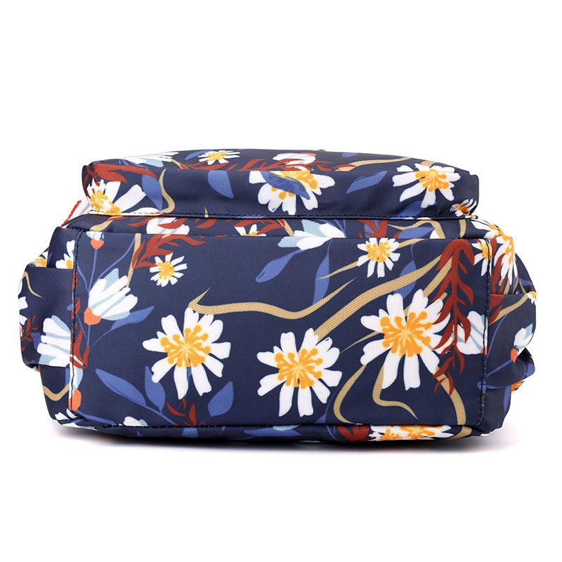 Women's Nylon Bag Printed Bag Small Bag Shoulder Crossbody Bag Middle-Aged Mother's Bag