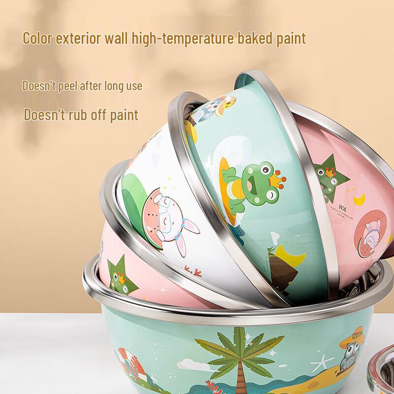 Guofeng 304 Stainless Steel Family Cartoon Basin
