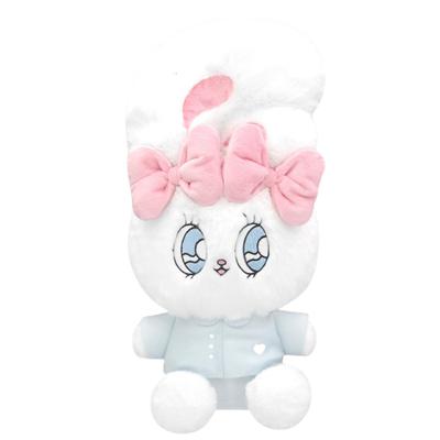 Esther Bunny Pajama Party Big Plush Toy, 2 Types, Approx. 34cm (White)