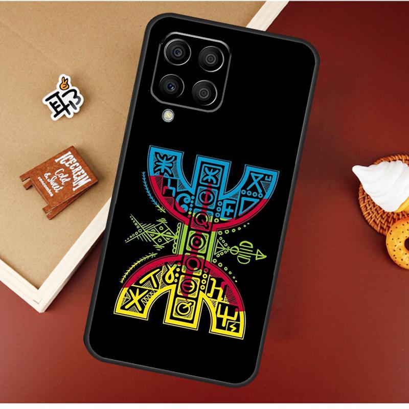 Amazigh Berber Flag Case For Samsung Galaxy M21 M20 M23 M31 M11 M54 M14 M34 M13 M52 M32 M12 M16 M36 M56 M15 M55