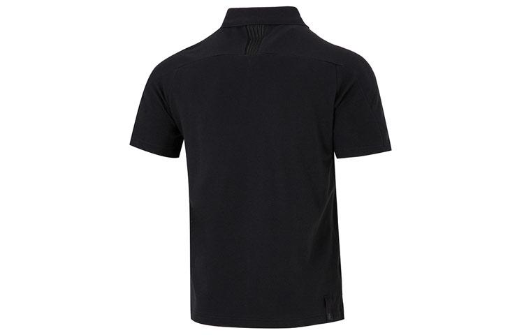 Adidas Polo Shirts Men's Black Polo Collar Moderate Straight Fit HE5164