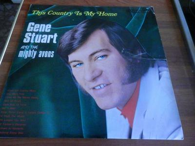LP Record GENE STUART & THE MIGHTY AVONS - This Country Is My Home VES102 Velvet Records 1971 Ireland Folk Used