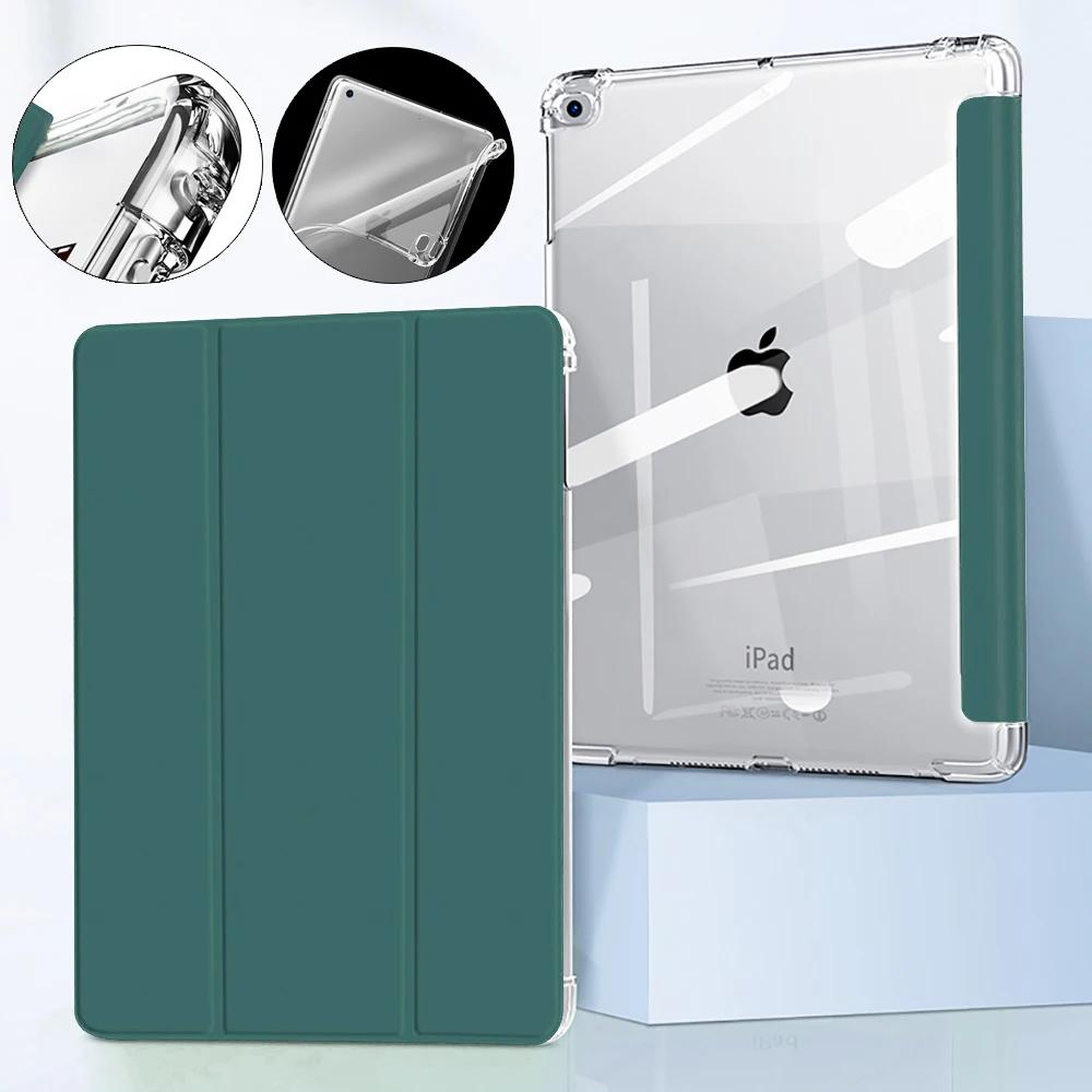 Voor iPad A16 Hoes 2025 Magnetische Drievoudige Standaard Transparante Cover met Potlood voor iPad 11e Generatie A3355A3356 Tablethoes 11"
