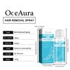 Oceaura Ontharingsspray Voor Vrouwen Zachte Ontharingscrème Spray voor Gevoelige Huid Oksels Benen Bikinilijn Langdurig