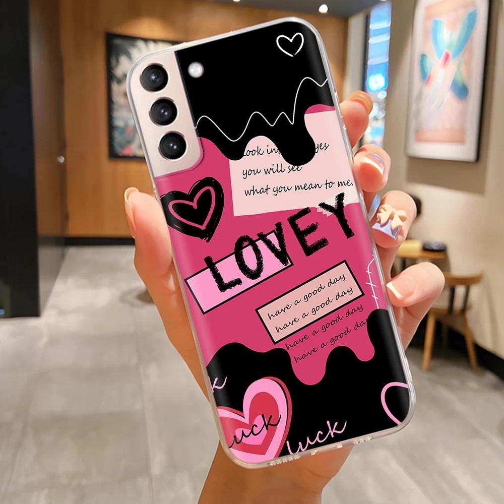For Samsung S21 FE Plus Ultra Phone Case Butterfly Cat Soft Silicone Cover For Galaxy S21+ S21FE S 21 Protection Funda Coque