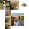Lightweight Bamboo Fiber Summer Sun Hat For Women Breathable And Uv Protection