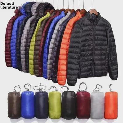 Men's Lightweight Cotton Jacket - 2023 New Autumn/Winter, Thin, Warm, Short Style, Large Sizes Available