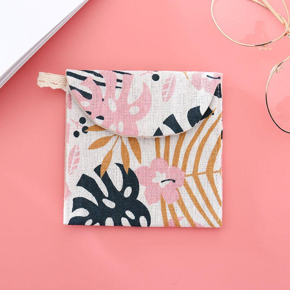 Organizer Sundries Tampon Napkin Coin Pouch Sanitary Pad Storage Bag Mask storage bag Makeup Bag